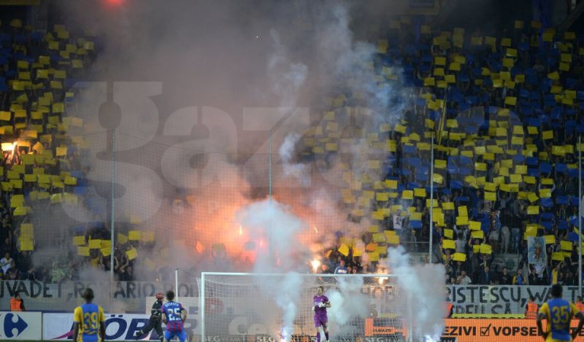 FOTO Oficialii Petrolulului suflă şi-n iaurt! "Găzarii" au trecut la măsuri speciale după ultimele incidente de pe stadionul "Ilie Oană"