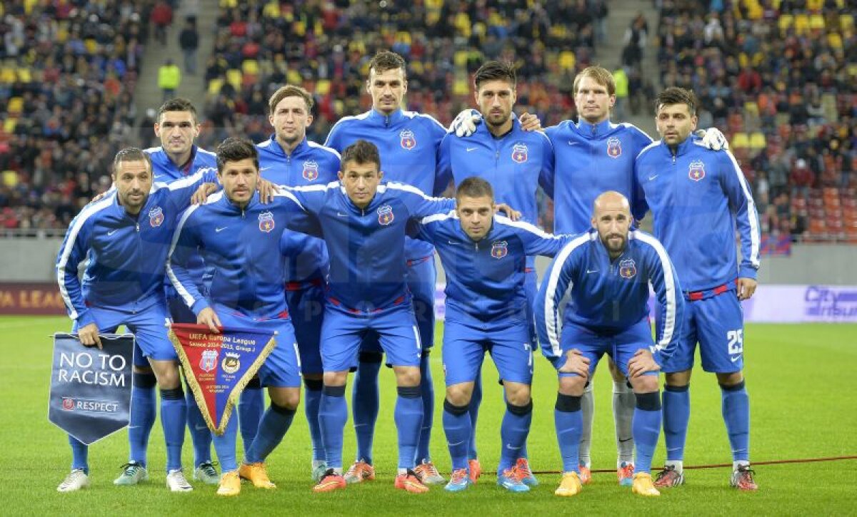 FOTO şi VIDEO Steaua urcă pe primul loc în grupa J din Europa League, după victoria în faţa lui Rio Ave, scor 2-1