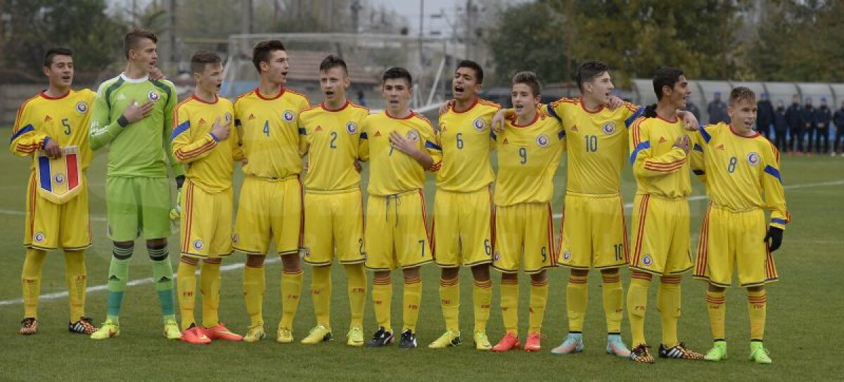 FOTO Debut în forţă pentru România U15 » Au cîştigat primul meci şi printre marcatori a fost un jucător de la Real Madrid