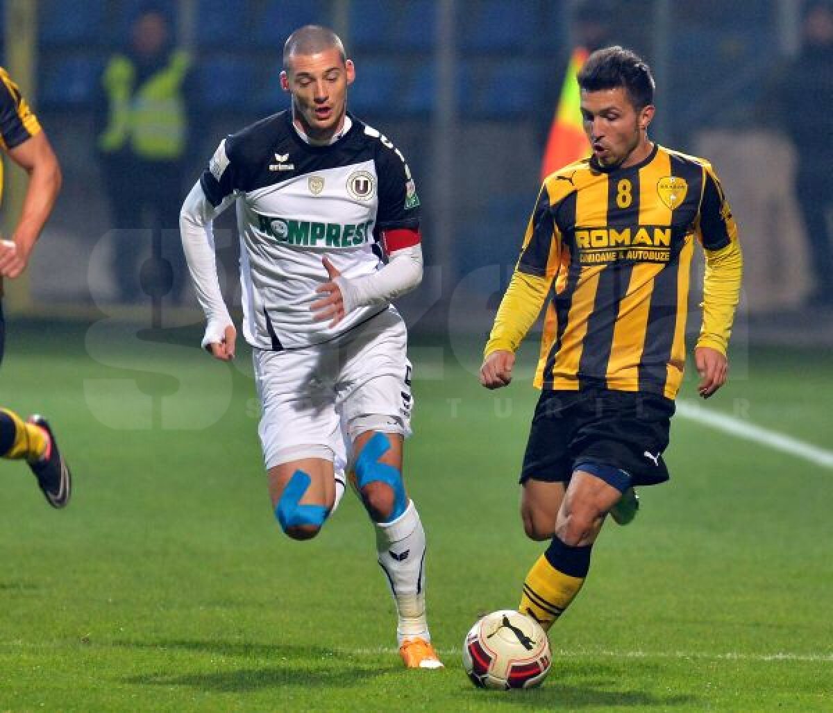 FOTO FC Braşov - U Cluj 1-3  » Elevii lui Ogăraru se califică în sferturi!