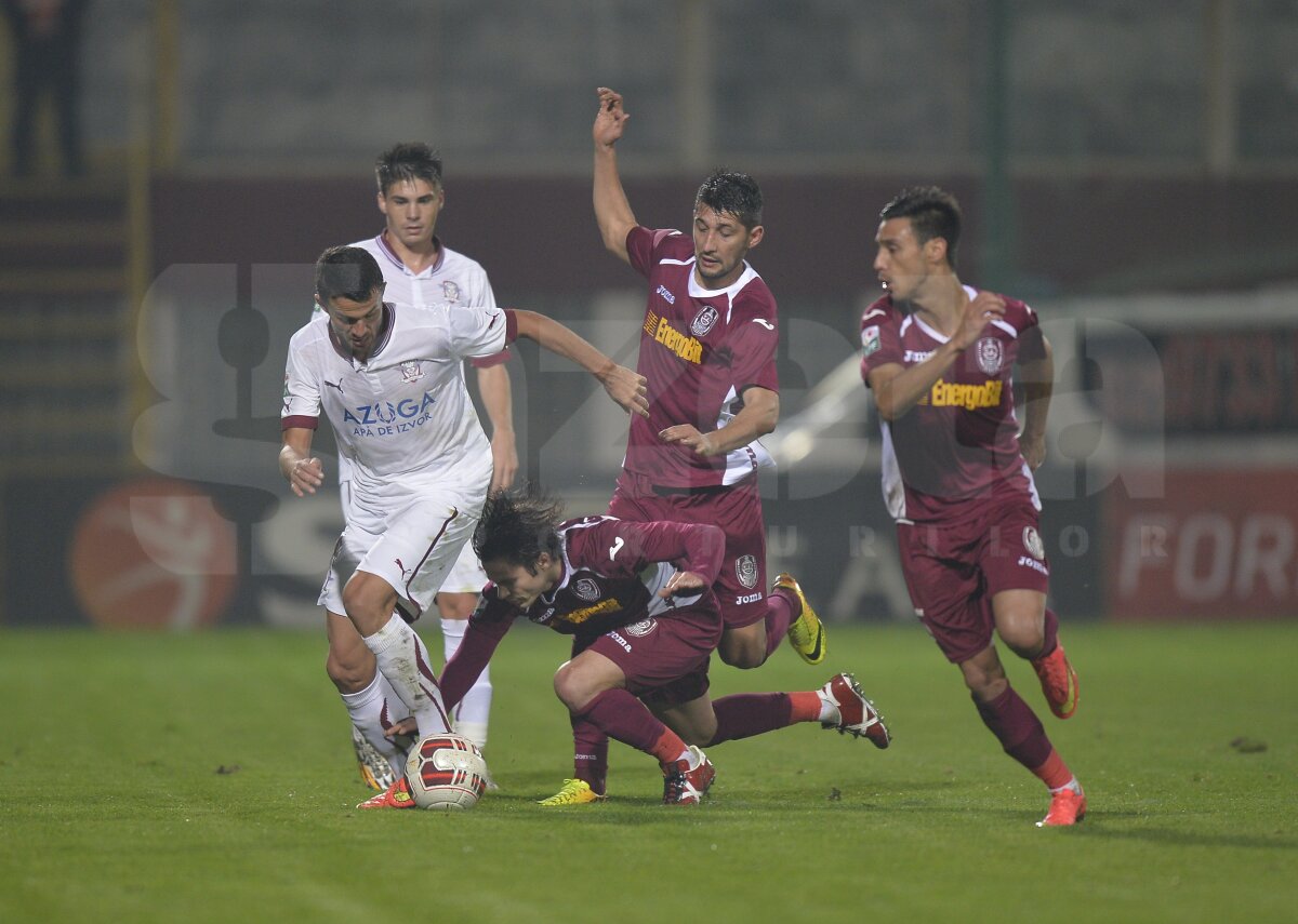 FOTO Nici o seară fără dramă în Giuleşti » Rapid a condus aproape tot meciul, dar a pierdut calificarea în ultimele 10 minute