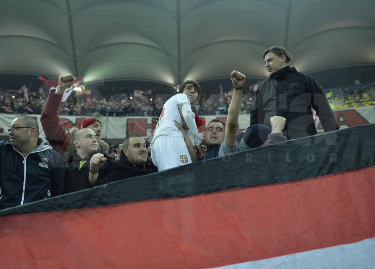 FOTO Moment istoric la Dinamo » Patrick Petre a debutat pentru ”cîini” în Derby de România