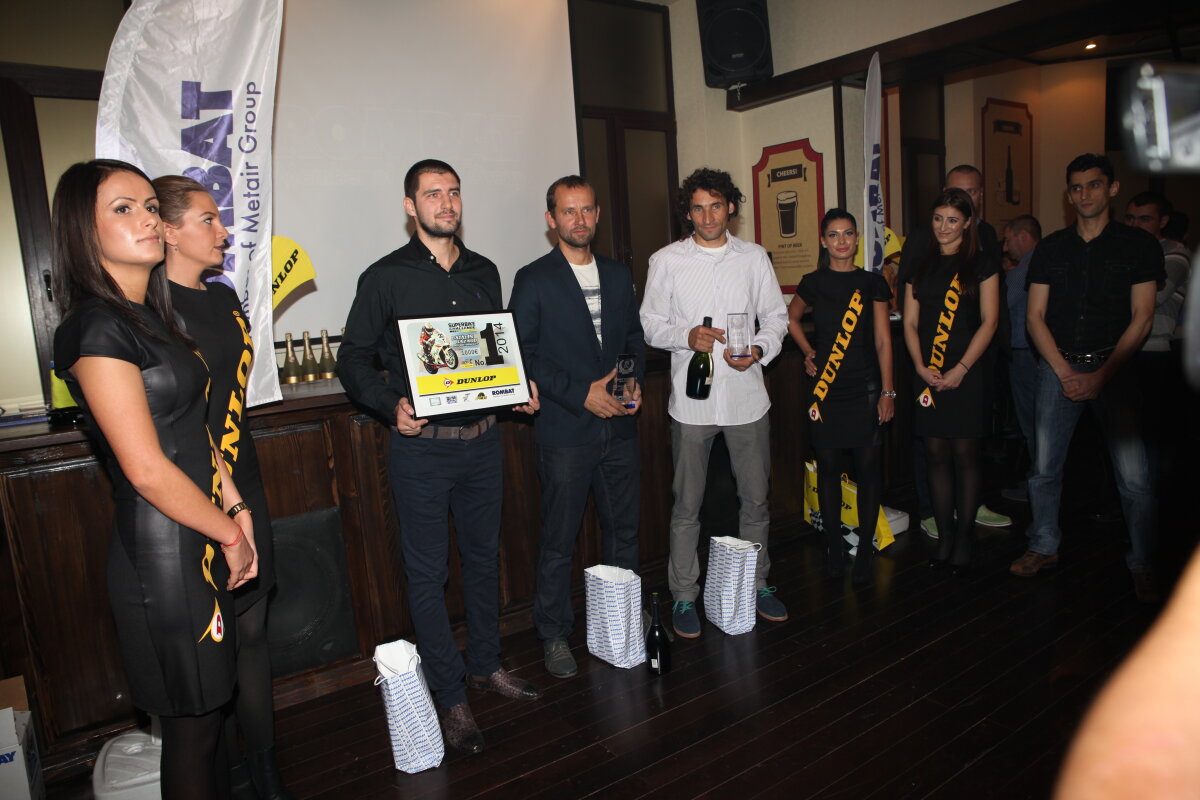S-au împărţit premiile la Gala Campionilor Dunlop Romanian Superbike 2014. Cine sînt cîştigătorii