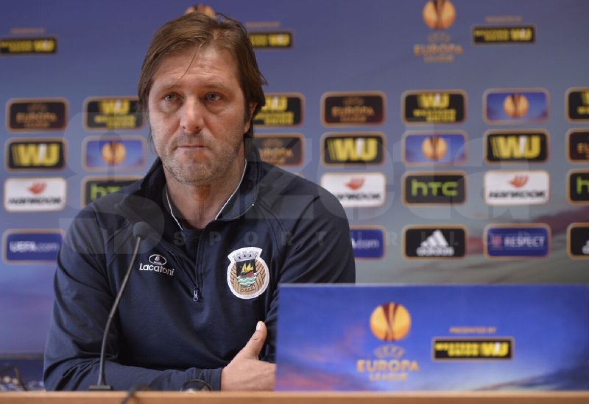 GALERIE FOTO Fotbaliştii lui Rio Ave au fost destinşi la antrenamentul oficial de astăzi » Ce a spus antrenorul portughezilor