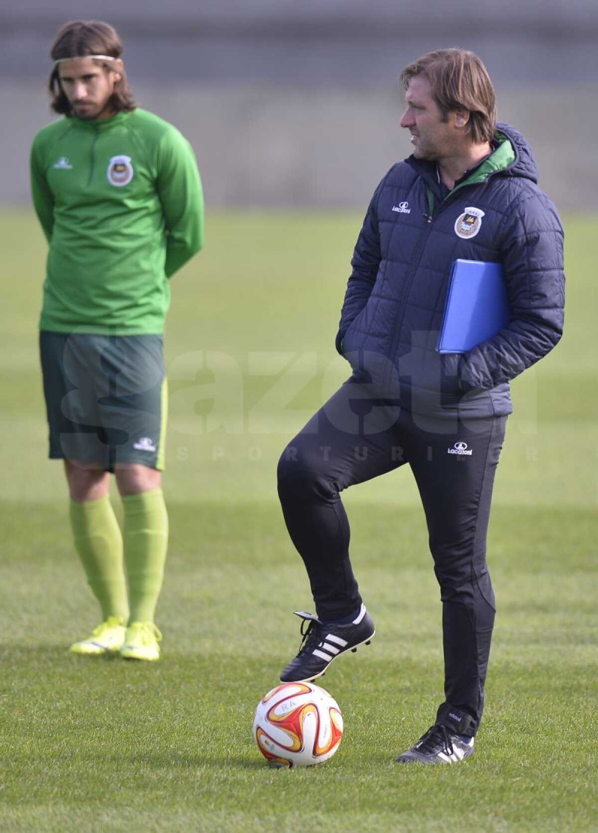 GALERIE FOTO Fotbaliştii lui Rio Ave au fost destinşi la antrenamentul oficial de astăzi » Ce a spus antrenorul portughezilor