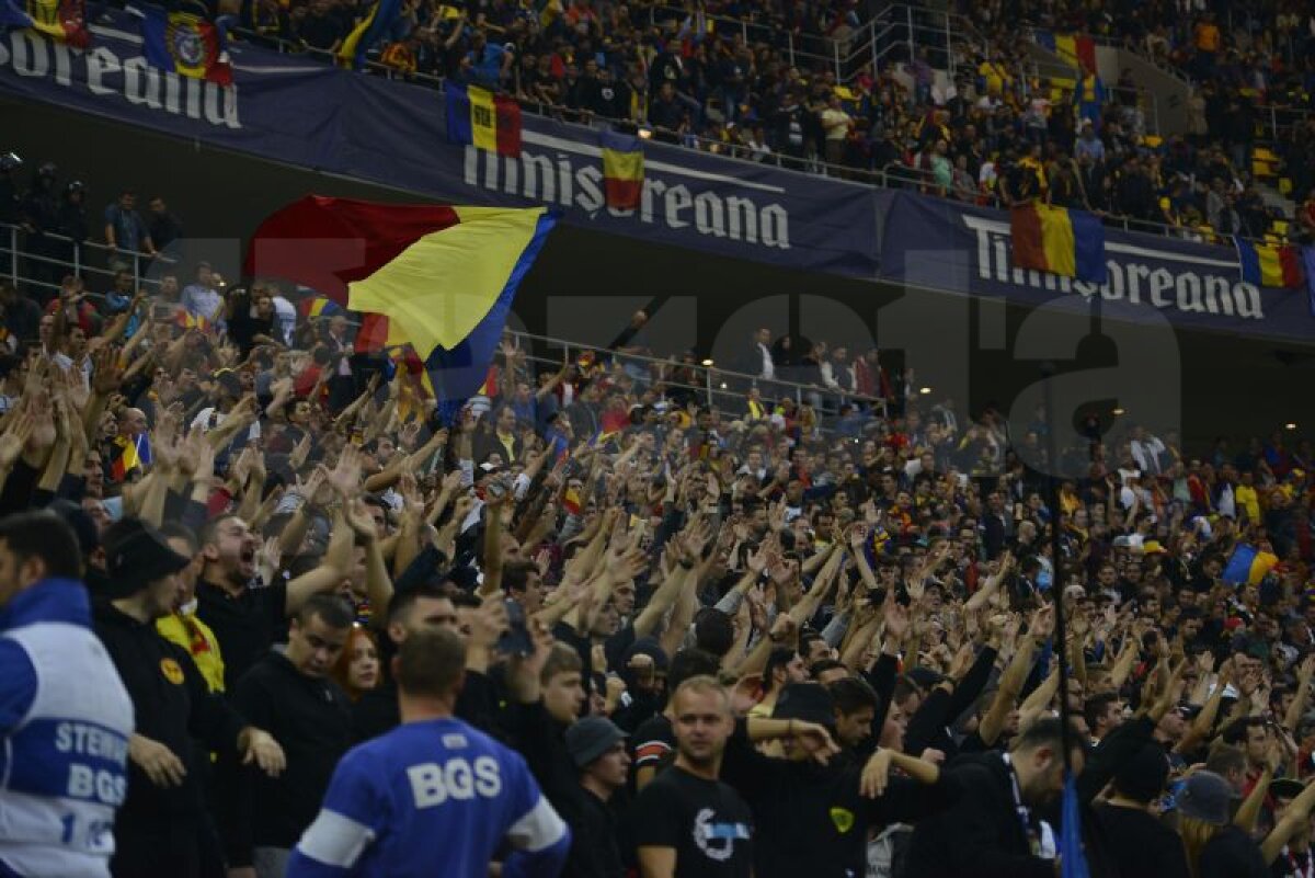 FOTO » Premieră la FRF! Federaţia le arată fanilor cum vor vedea meciul din sectorul ales