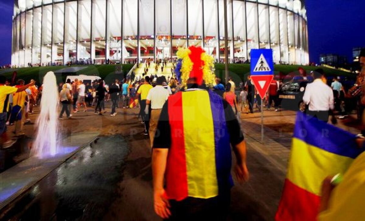 FOTO » Premieră la FRF! Federaţia le arată fanilor cum vor vedea meciul din sectorul ales