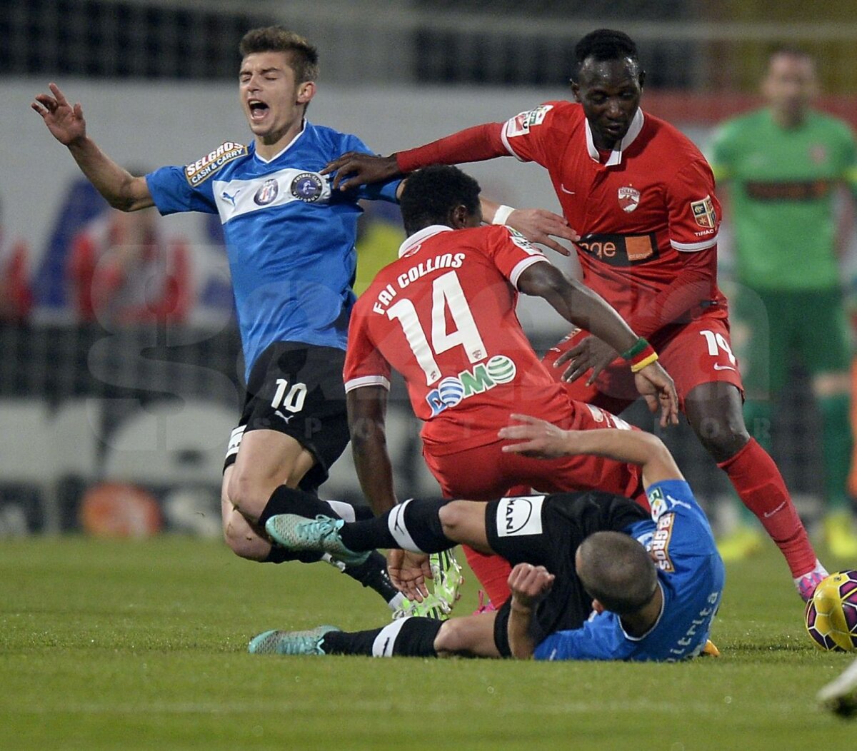 FOTO şi VIDEO Dinamo, a 3-a înfrîngere pe teren propriu cu Viitorul! Echipa lui Hagi s-a impus, 3-2! Gol superb Patrick Petre