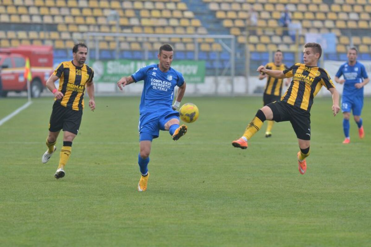 FOTO şi VIDEO » FC Braşov - Pandurii 0-3 » Prima victorie pentru elevii lui Grigoraş după patru meciuri