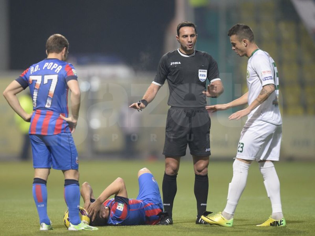 FOTO şi VIDEO Tănase şi atît! Roş-albaştrii înving greu la Chiajna cu 1-0, după golul "decarului" Stelei