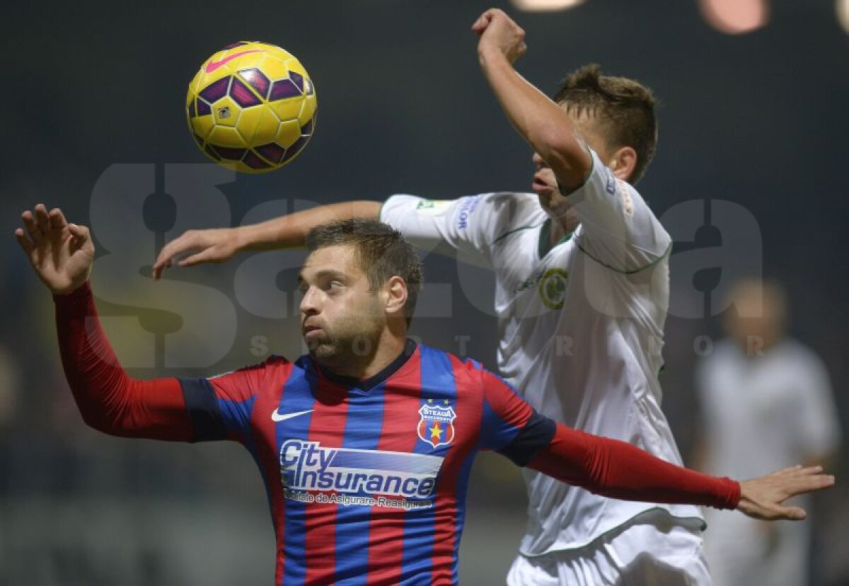 FOTO şi VIDEO Tănase şi atît! Roş-albaştrii înving greu la Chiajna cu 1-0, după golul "decarului" Stelei