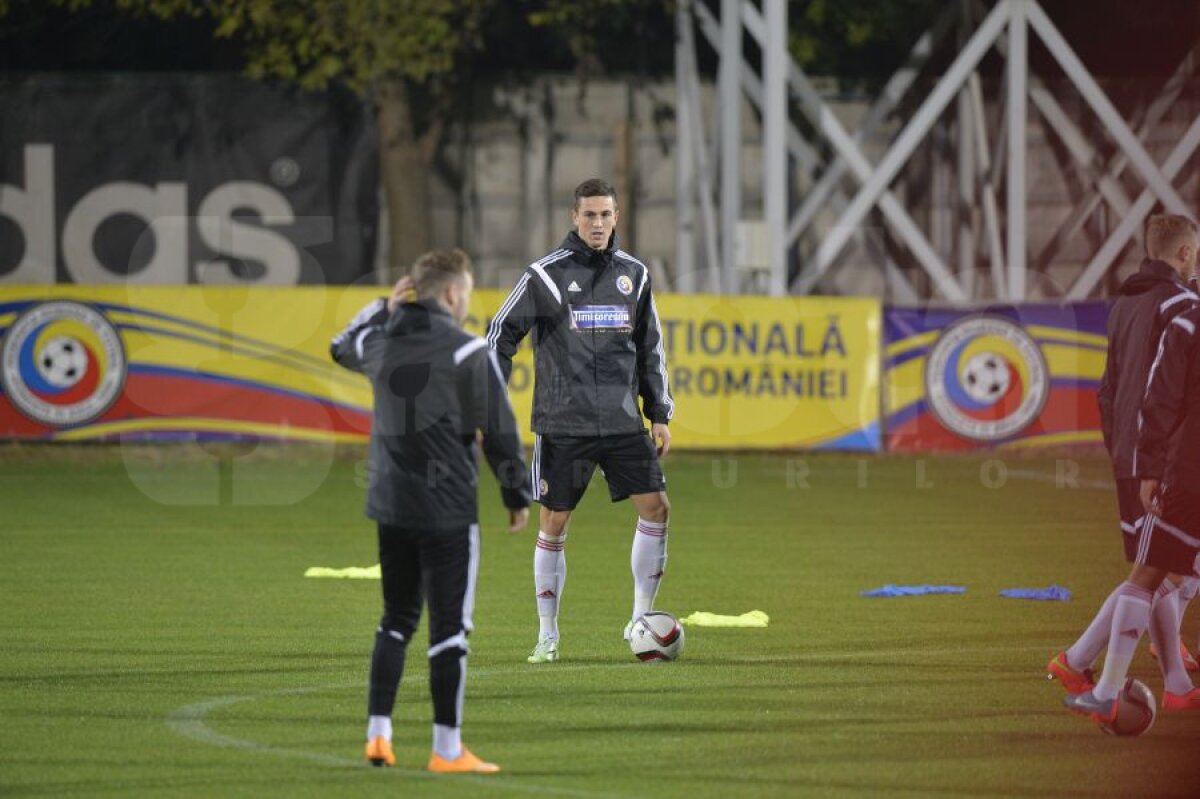 FOTO Trei absenţe la primul antrenament al ”tricolorilor” » Cum a împărţit Anghel Iordănescu atribuţiile ”secunzilor”