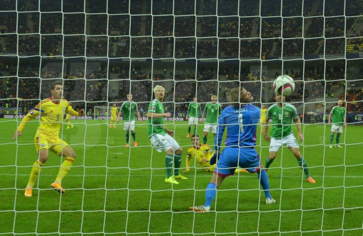 FOTO şi VIDEO România a învins Irlanda de Nord cu 2-0 şi a preluat şefia Grupei F