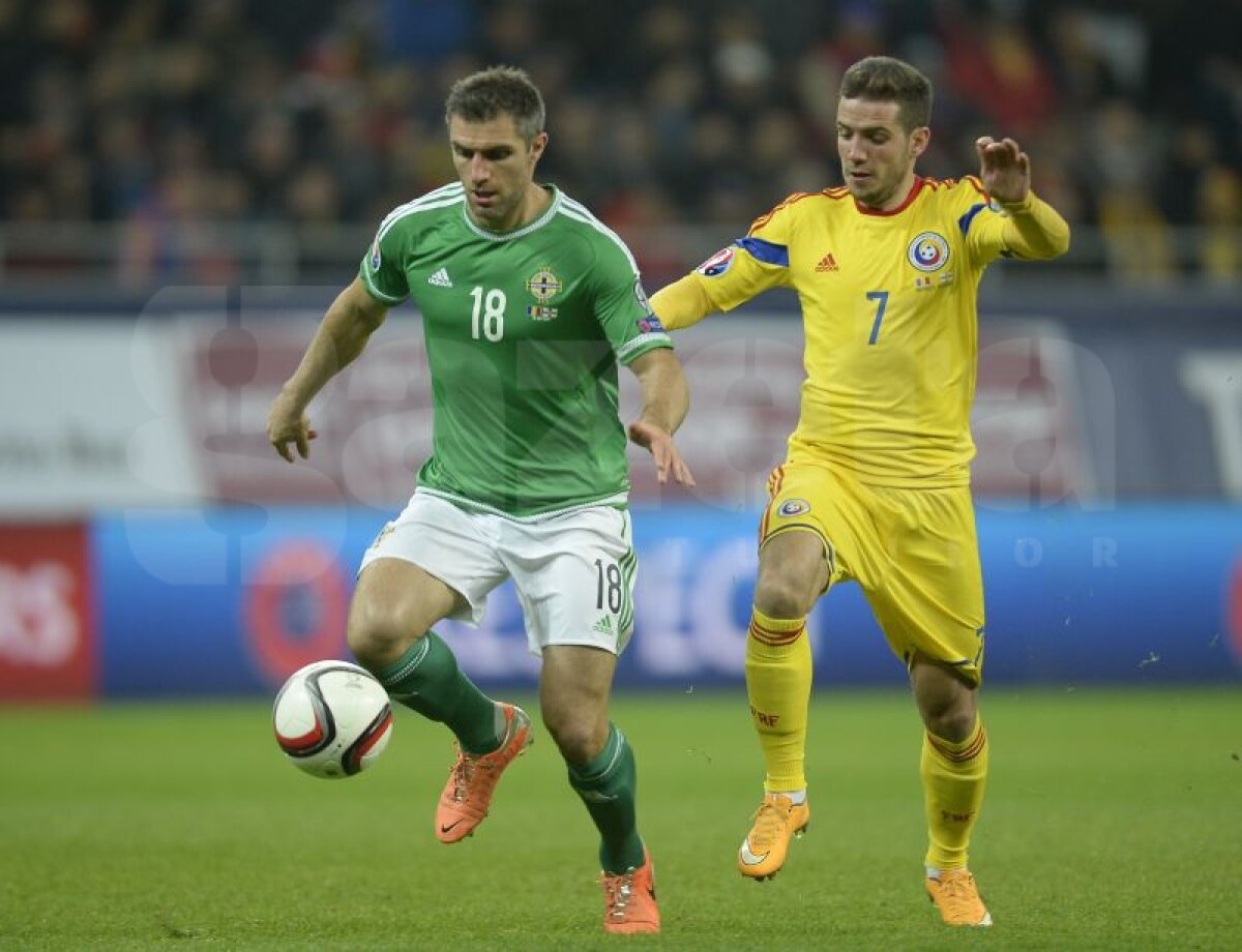FOTO şi VIDEO România a învins Irlanda de Nord cu 2-0 şi a preluat şefia Grupei F