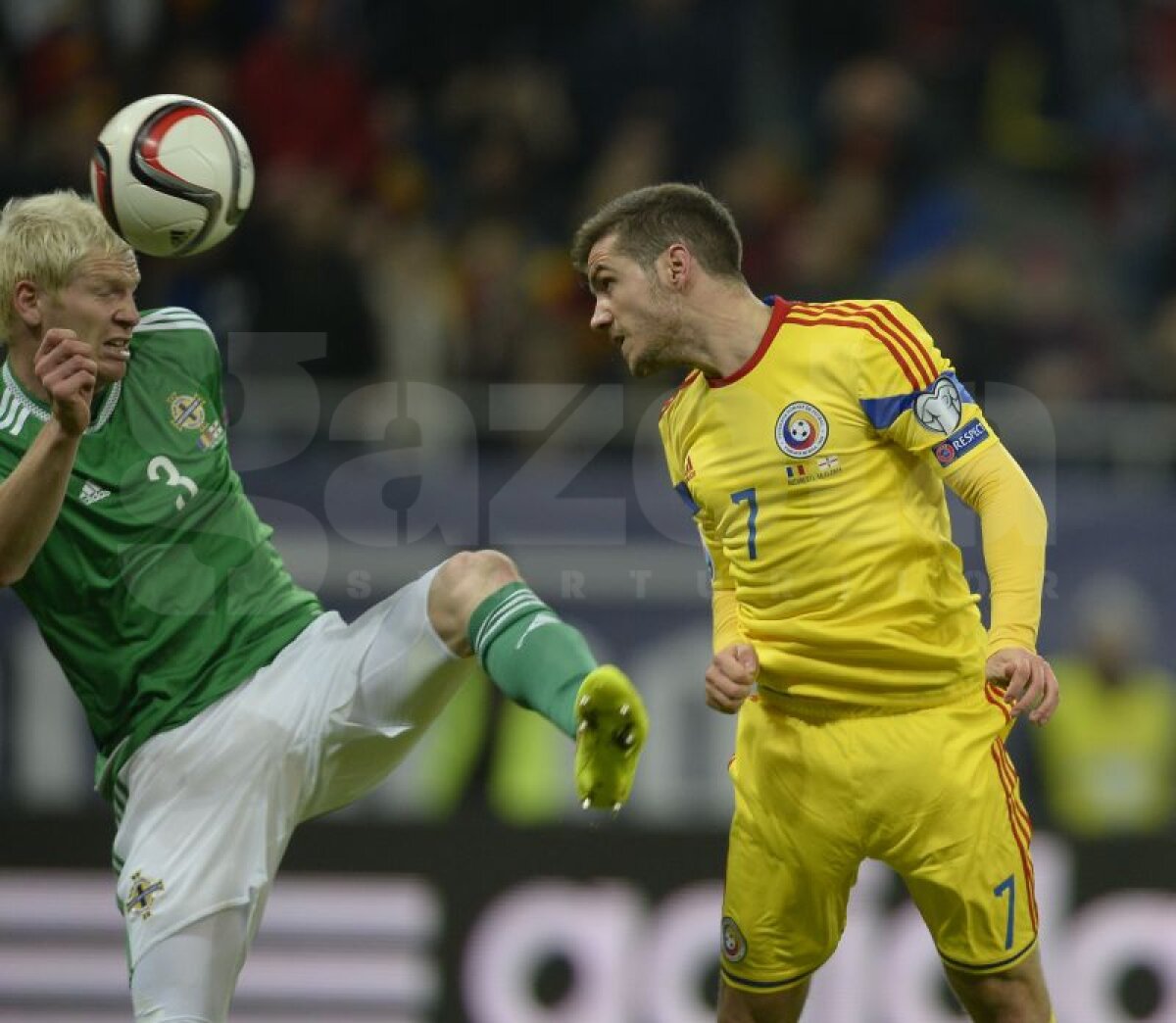 FOTO şi VIDEO România a învins Irlanda de Nord cu 2-0 şi a preluat şefia Grupei F
