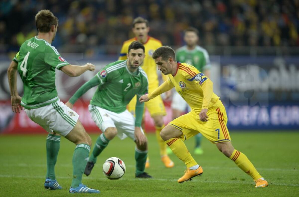 FOTO şi VIDEO România a învins Irlanda de Nord cu 2-0 şi a preluat şefia Grupei F