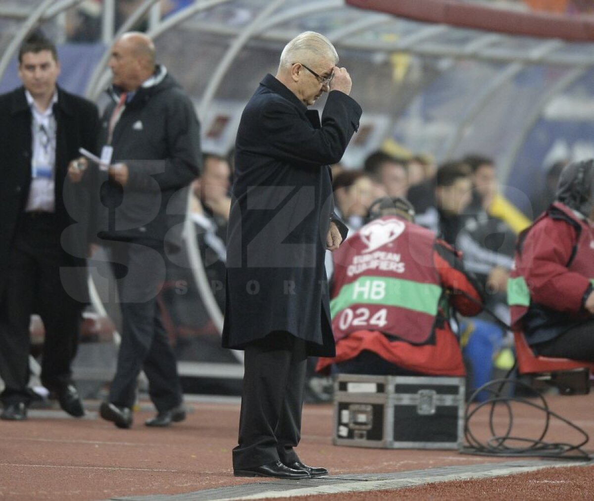 Generalul din linia I » Anghel Iordănescu a trăit la intensitate maximă primul său meci din al treilea mandat la naţionala României