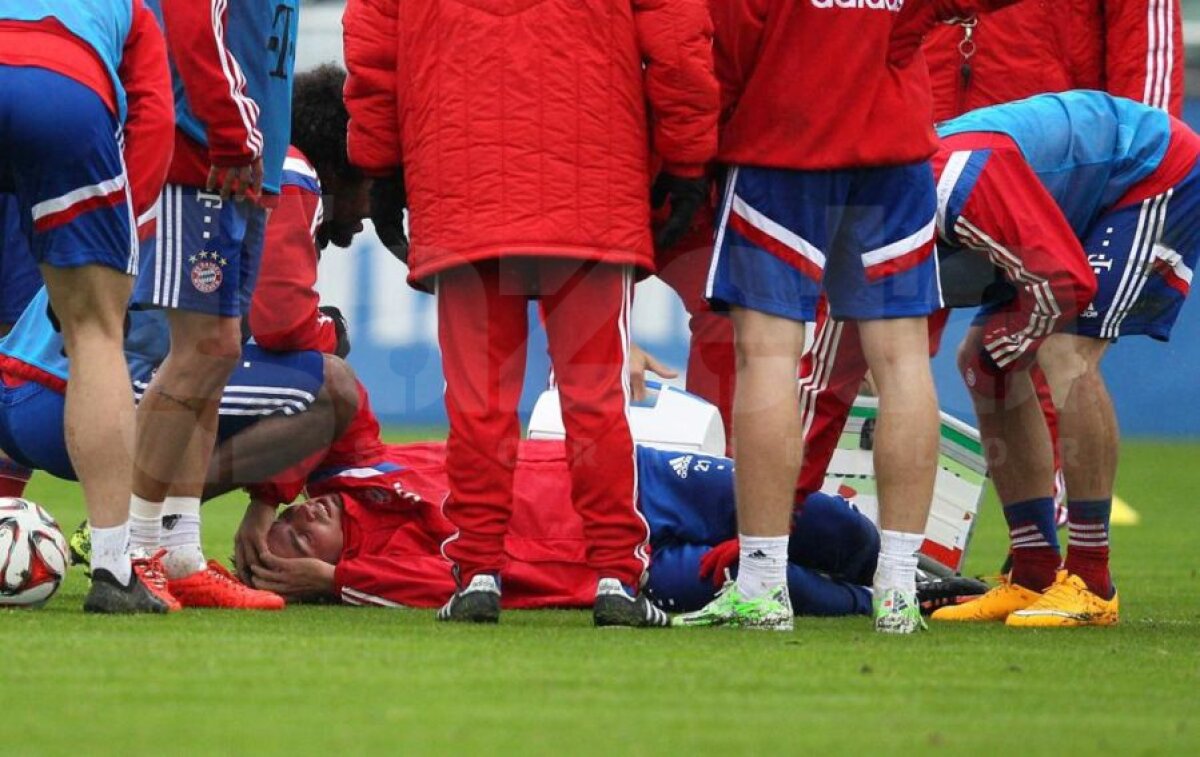 FOTO Phillip Lahm făcut praf! Fractură, operaţie, trei luni pe tuşă