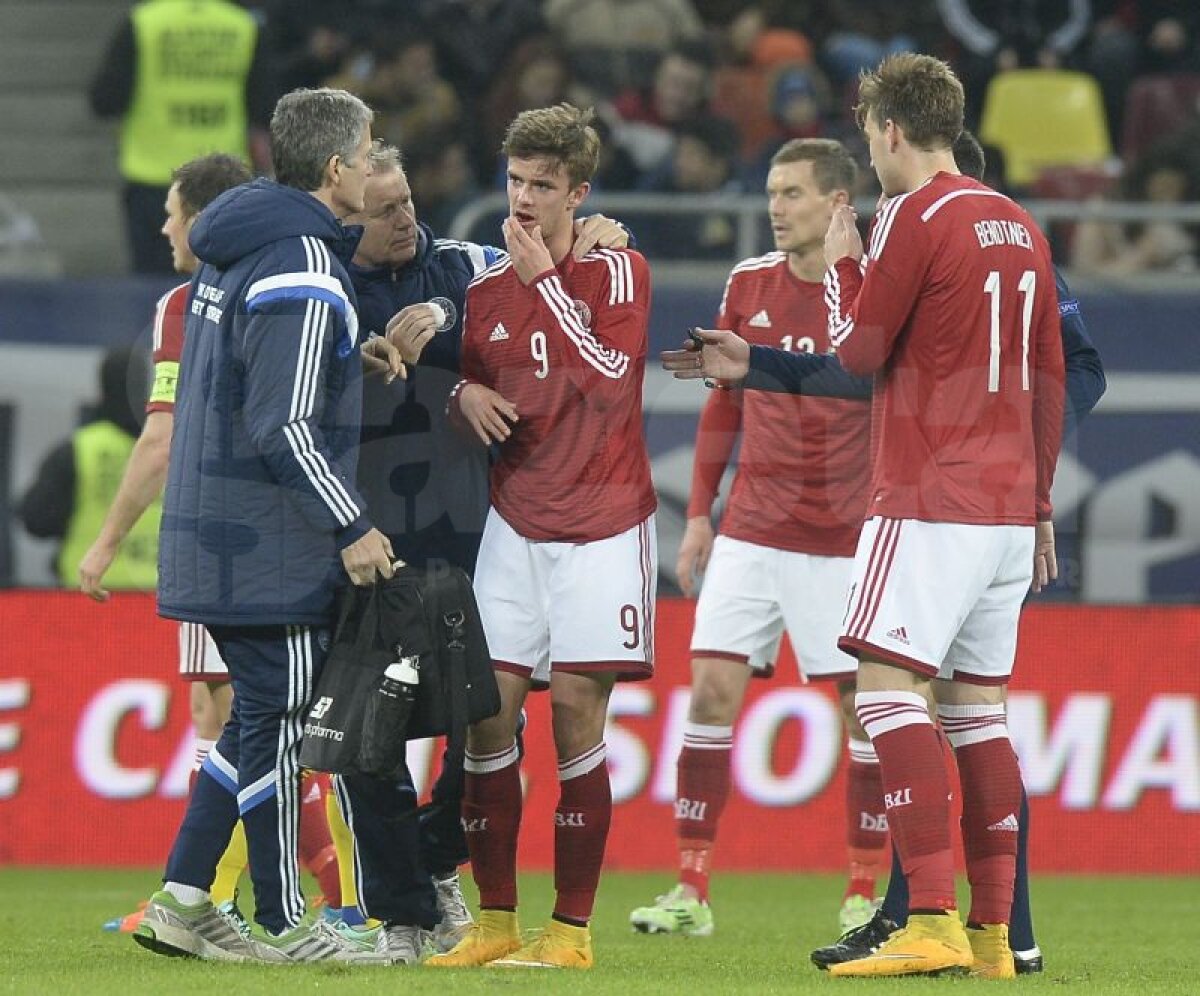 FOTO Bad boy Lucică! Sînmărtean i-a rupt dinţii unui adversar » Danezul a fost transportat la spital