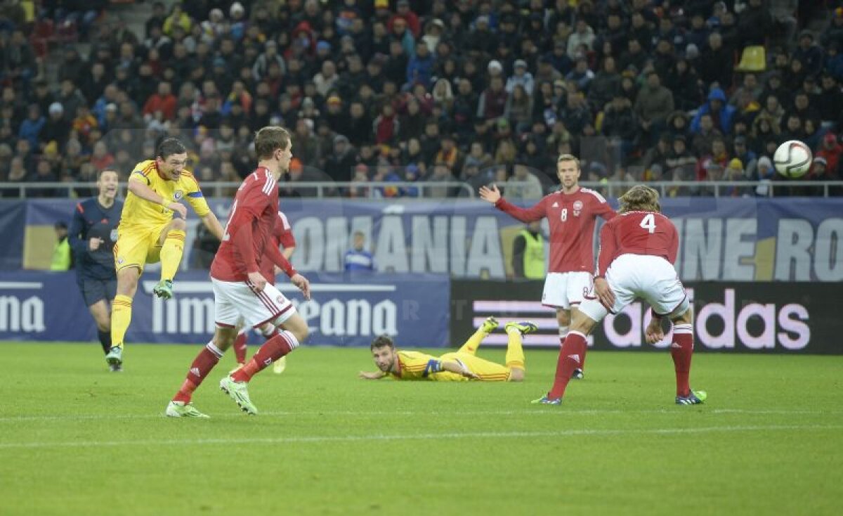 FOTO Distrugătorul de danezi! Claudiu Keşeru execută naţionala Danemarcei, iar România învinge cu 2-0