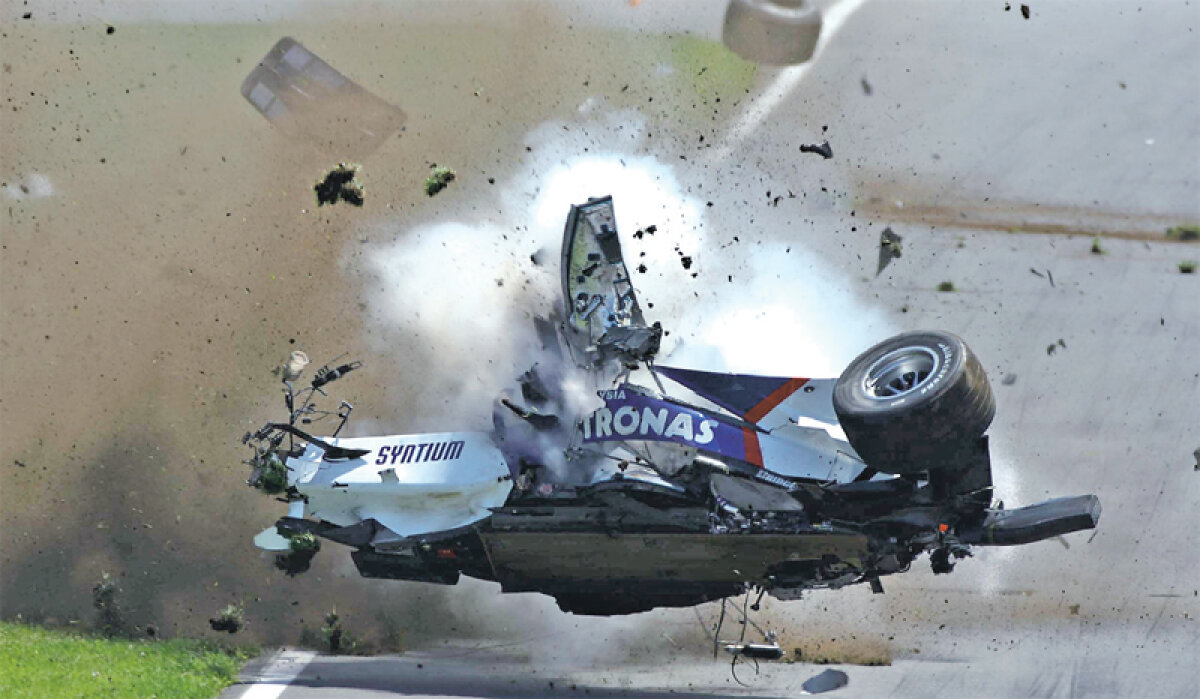 FOTO Formula 1, şansă şi tragedie » Cele mai dramatice accidente ale campionilor din circuit