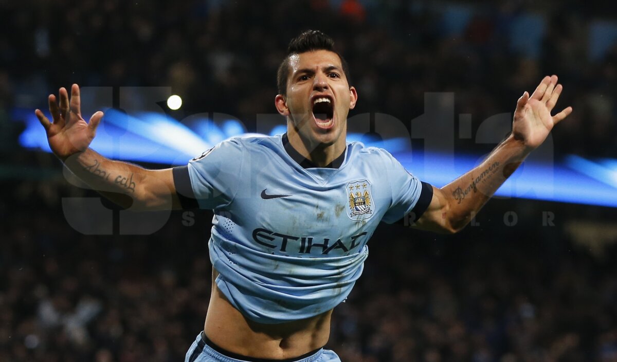 FOTO şi VIDEO UEFA Champions League » Manchester City - Bayern Munchen 3-2 » Kun Aguero a fost erou pentru City