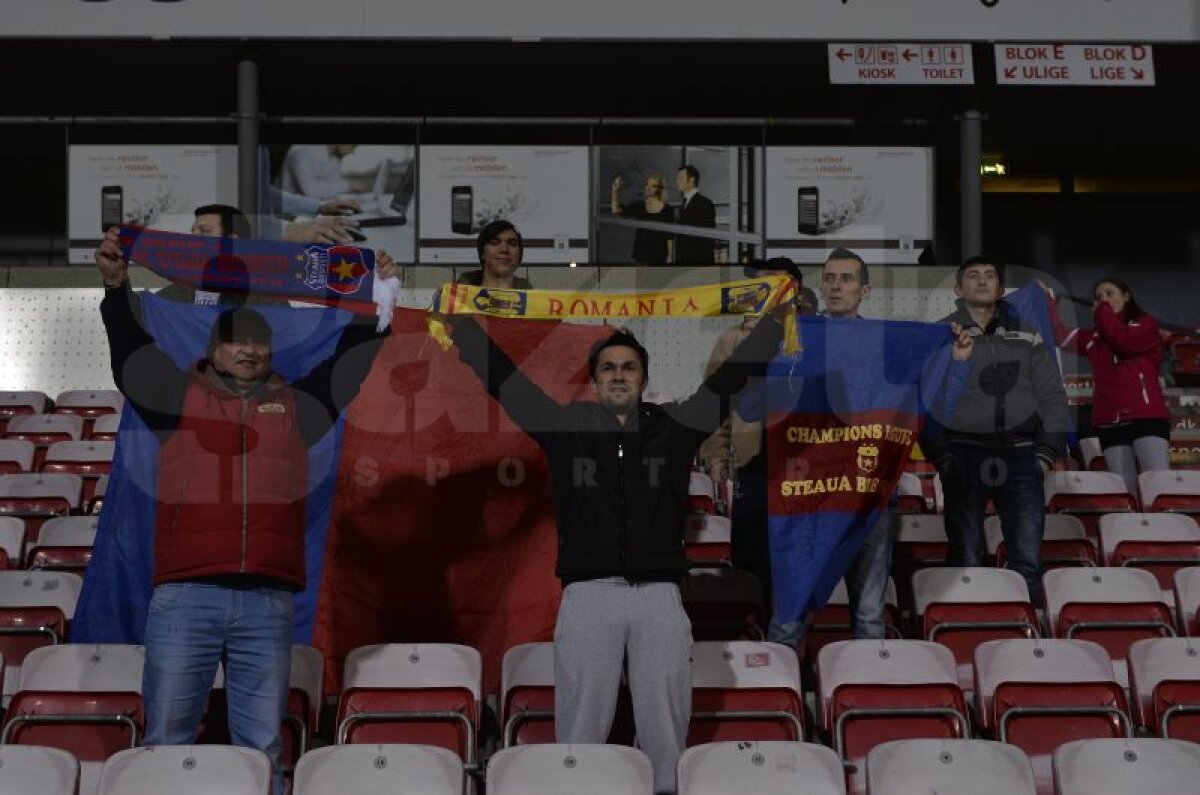 GALERIE FOTO » Costel Gâlcă a condus cu zîmbetul pe buze antrenamentul oficial înaintea partidei cu Aalborg