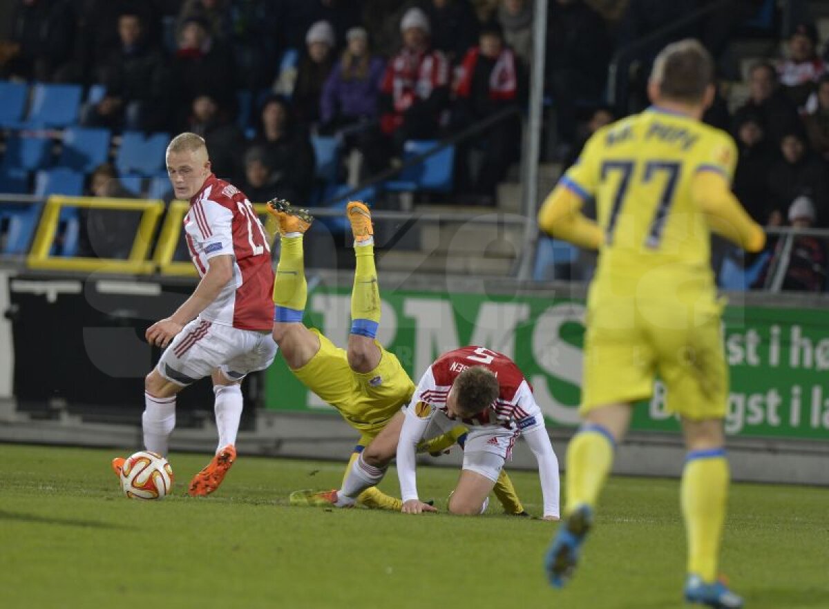 VIDEO şi FOTO Aalborg - Steaua 1-0 » Ratările lui Keşeru au îngropat Steaua, care are nevoie de un miracol pentru a se califica
