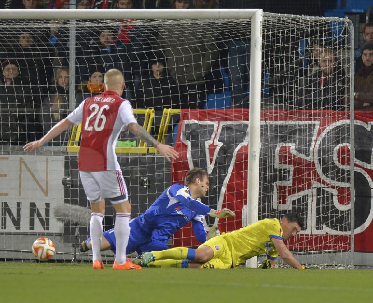 VIDEO şi FOTO Aalborg - Steaua 1-0 » Ratările lui Keşeru au îngropat Steaua, care are nevoie de un miracol pentru a se califica