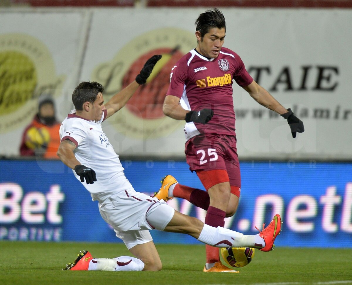 VIDEO + FOTO » Rapid - CFR Cluj 0-0. Giuleştenii au dominat prima repriză, dar ardelenii au ratat victoria pe final de meci