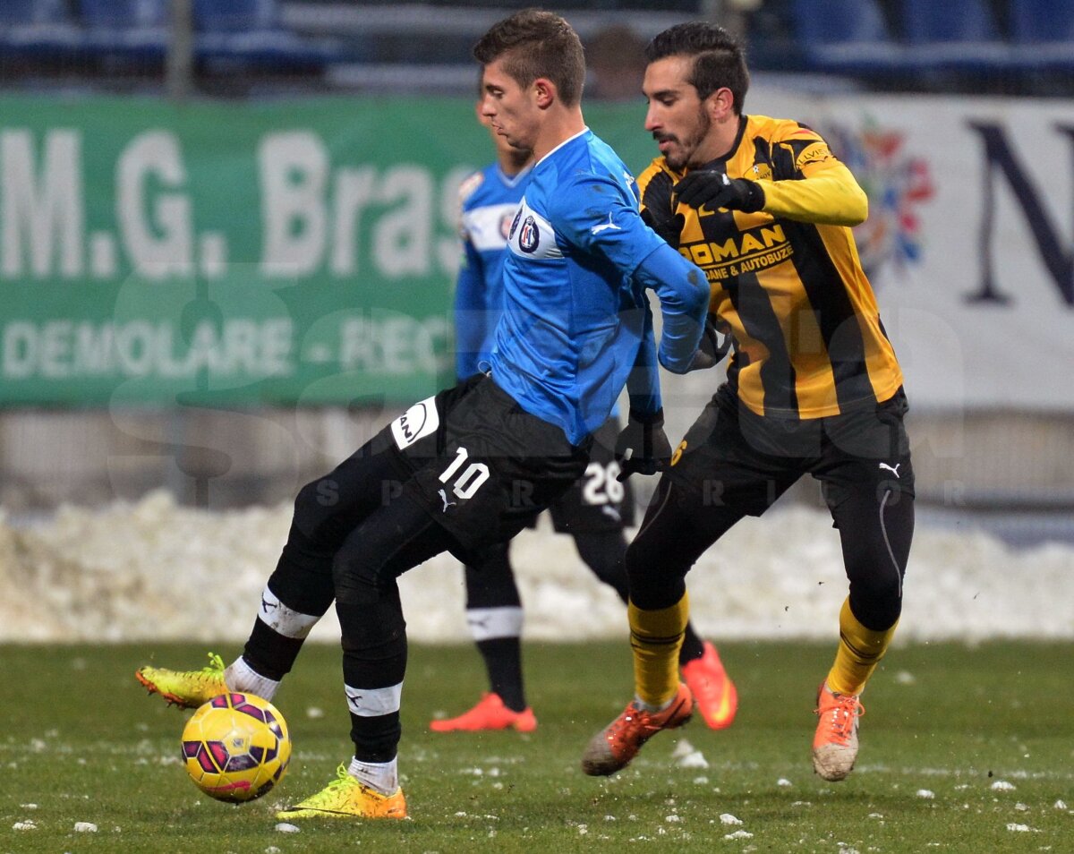 FOTO + VIDEO FC Braşov - Viitorul 1-3 » Echipa lui Gică Hagi urcă pe locul 9 în Liga 1