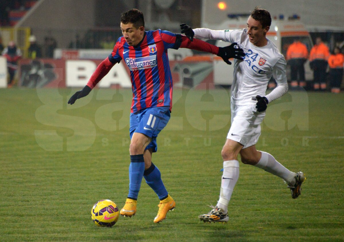VIDEO+FOTO FC Botoşani - Steaua 0-2 » "Dubla" lui Andrei Prepeliţă îi trimite pe roş-albaştri la 7 puncte de locul 2
