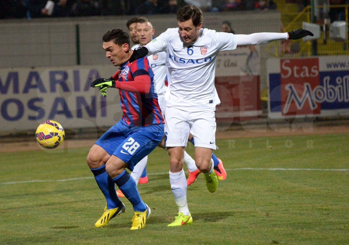 VIDEO+FOTO FC Botoşani - Steaua 0-2 » "Dubla" lui Andrei Prepeliţă îi trimite pe roş-albaştri la 7 puncte de locul 2