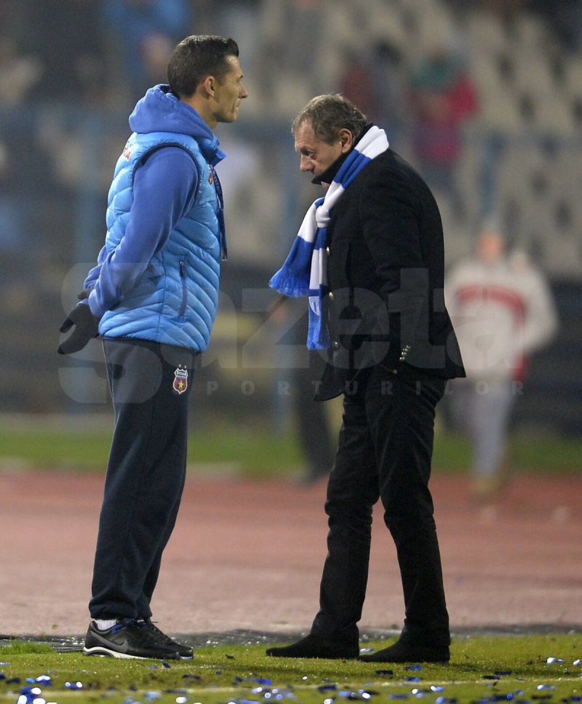 FOTO Steaua scrie finalul stadionului "Ion Oblemenco" » 1-0 cu CSU Craiova şi merge în semifinalele Cupei