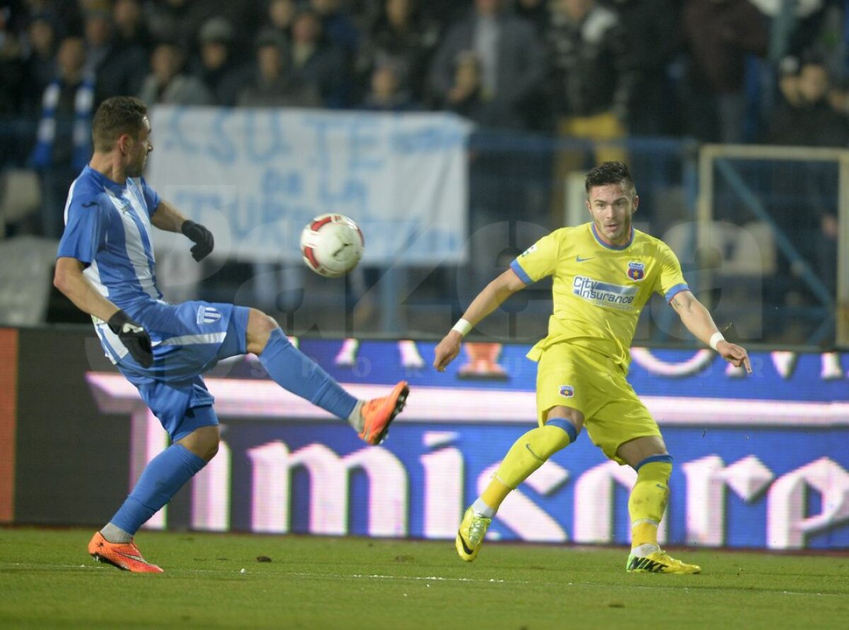 FOTO Steaua scrie finalul stadionului "Ion Oblemenco" » 1-0 cu CSU Craiova şi merge în semifinalele Cupei