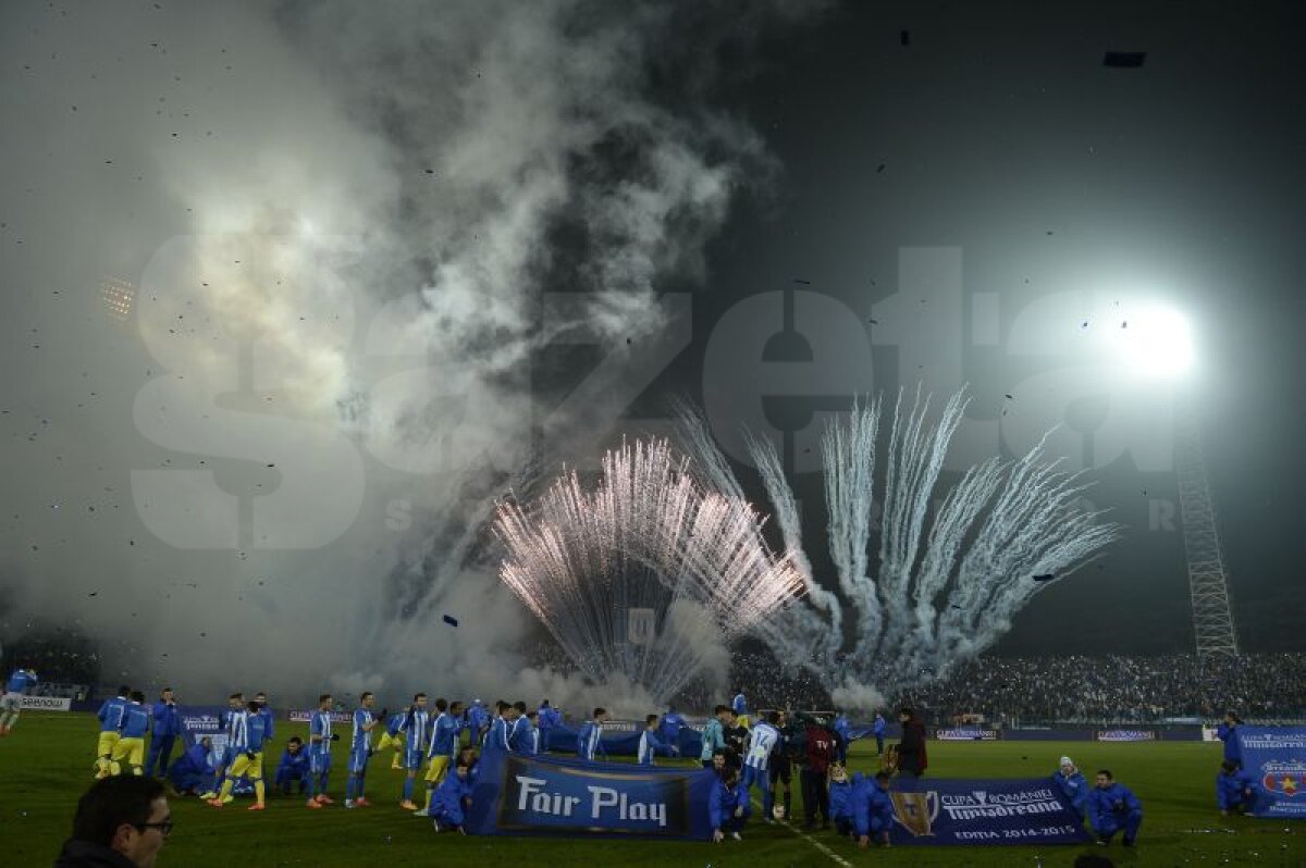 GALERIE FOTO Imagini superbe de la ultimul meci pe "Oblemenco" » Atmosferă incendiară la meciul CS U Craiova - Steaua
