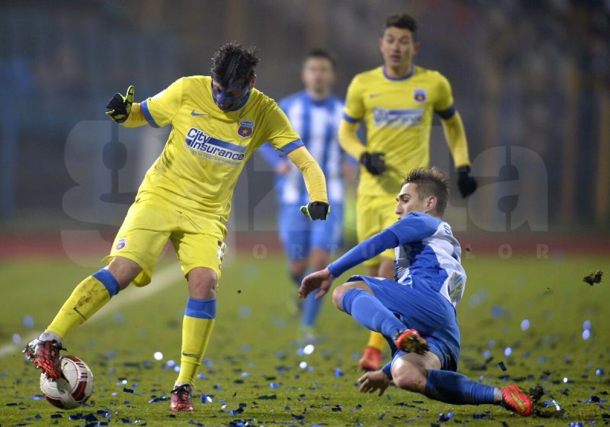 FOTO Steaua scrie finalul stadionului "Ion Oblemenco" » 1-0 cu CSU Craiova şi merge în semifinalele Cupei