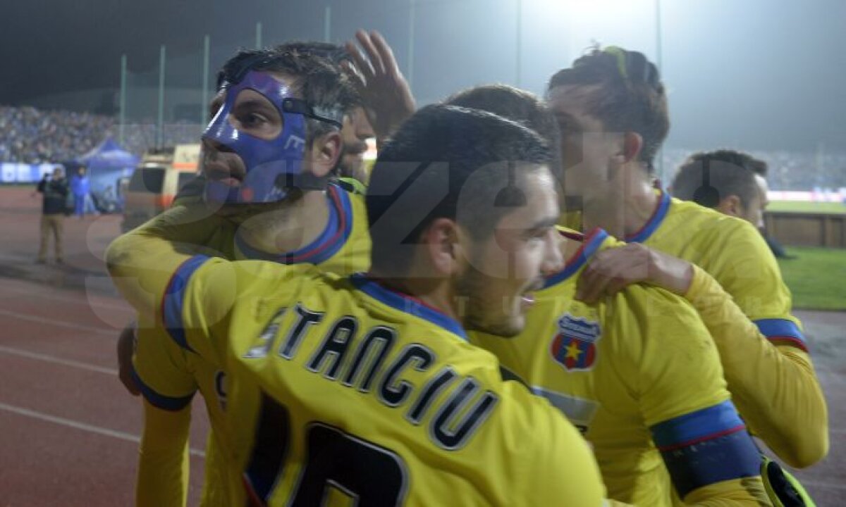 FOTO Steaua scrie finalul stadionului "Ion Oblemenco" » 1-0 cu CSU Craiova şi merge în semifinalele Cupei