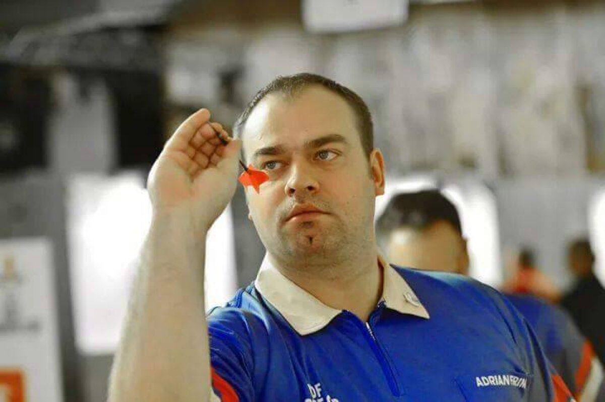 Special GSP.RO » Povestea campionului României la darts, Adrian Frim, omul care s-a bătut cu un semifinalist de CM