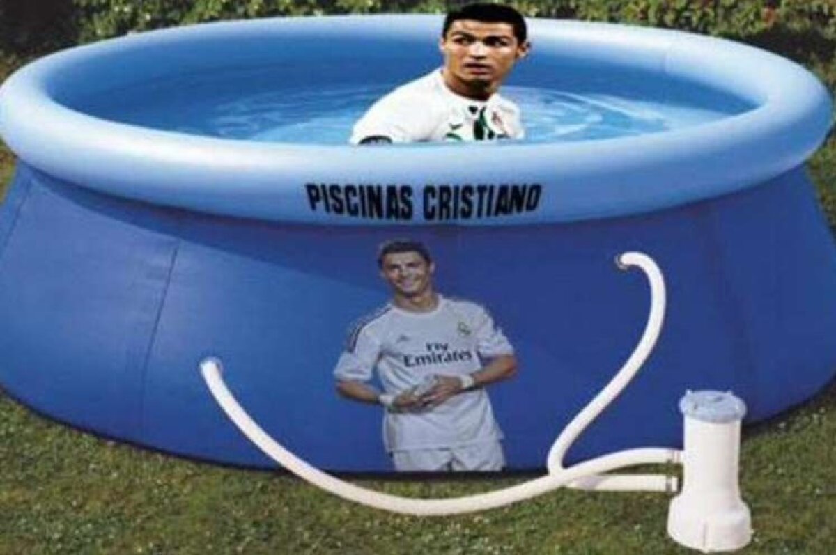 Galerie foto » Cam cît de penibilă a fost simularea lui Ronaldo?  Cele mai bune memeuri sînt aici
