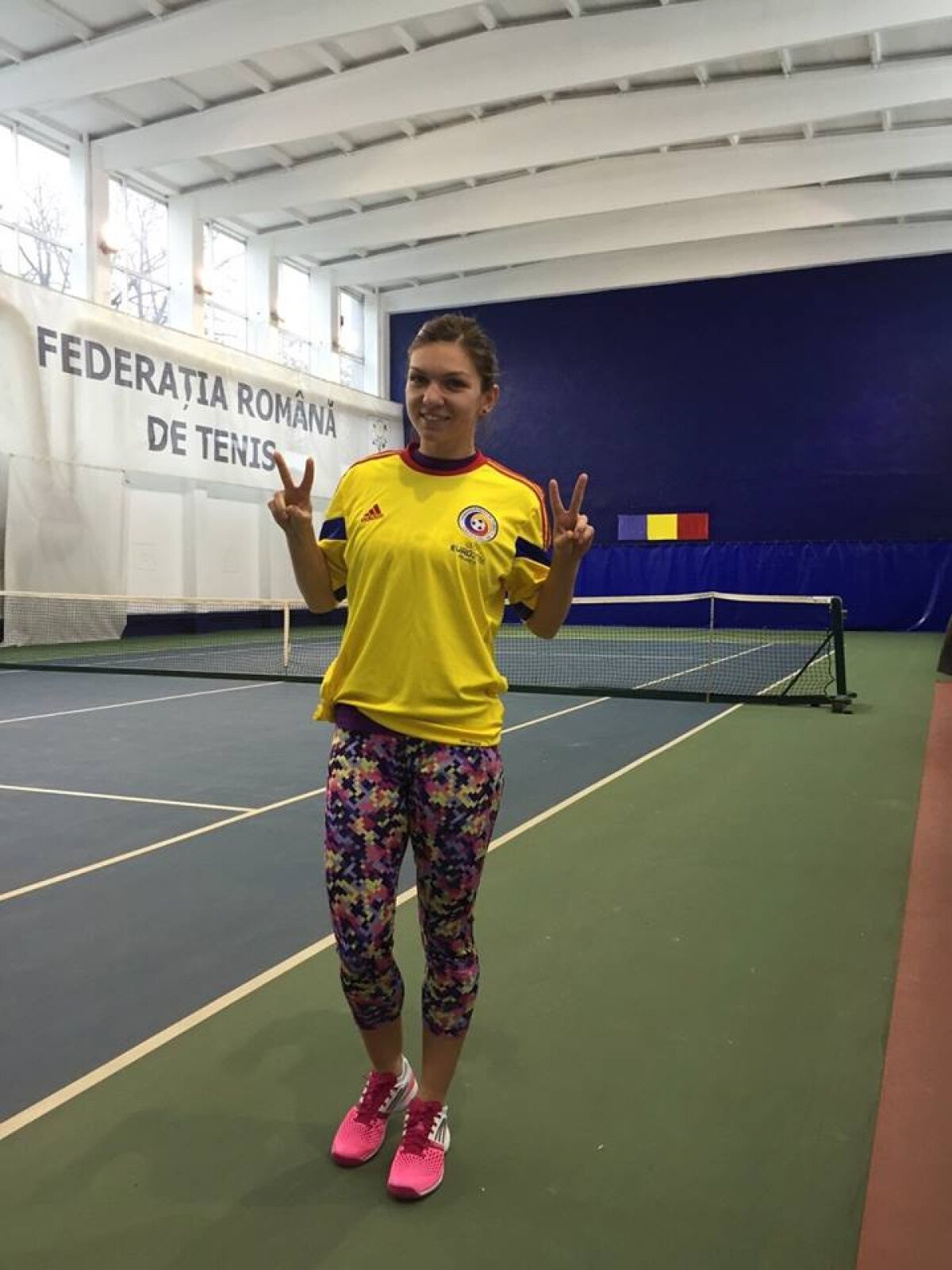 FOTO Simona Halep a primit cadoul promis de la Ciprian Marica » Românca a fost foarte încîntată