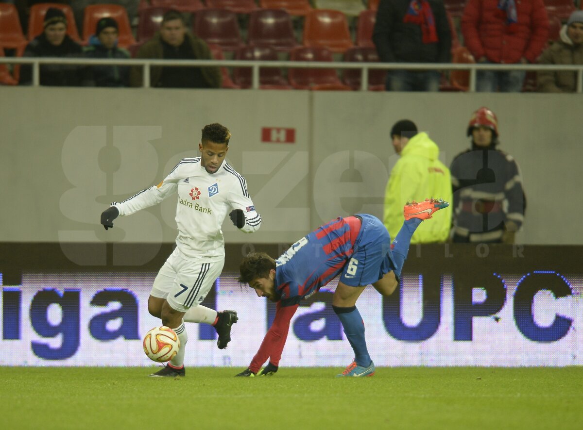 VIDEO şi FOTO » Adio, Europa! Steaua - Dinamo Kiev 0-2. Steaua ratează calificarea în primăvară