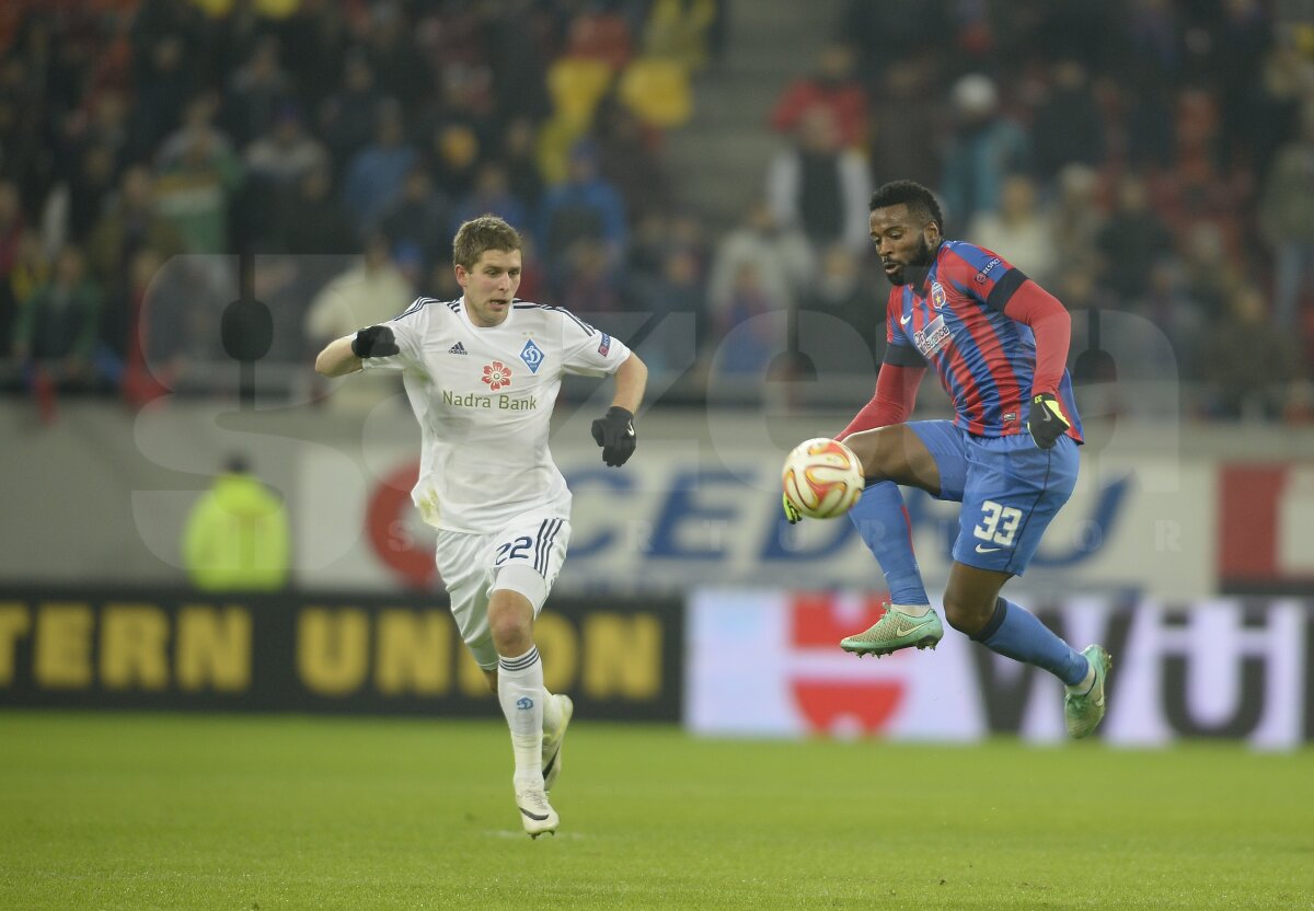 VIDEO şi FOTO » Adio, Europa! Steaua - Dinamo Kiev 0-2. Steaua ratează calificarea în primăvară