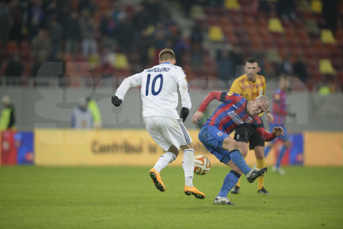 VIDEO şi FOTO » Adio, Europa! Steaua - Dinamo Kiev 0-2. Steaua ratează calificarea în primăvară