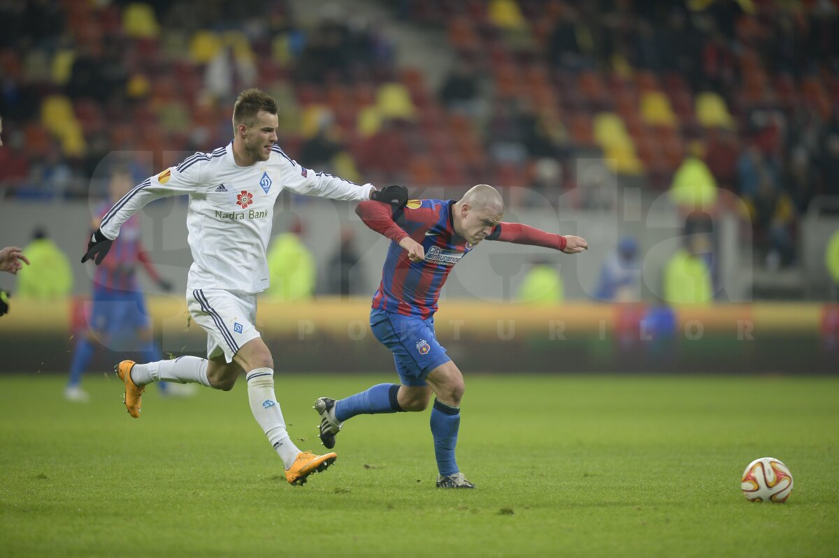 VIDEO şi FOTO » Adio, Europa! Steaua - Dinamo Kiev 0-2. Steaua ratează calificarea în primăvară