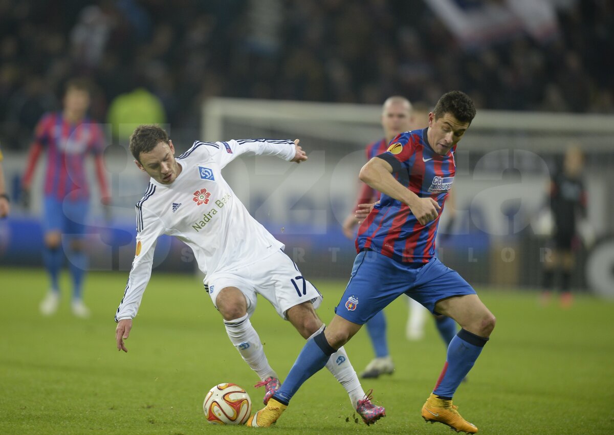 VIDEO şi FOTO » Adio, Europa! Steaua - Dinamo Kiev 0-2. Steaua ratează calificarea în primăvară