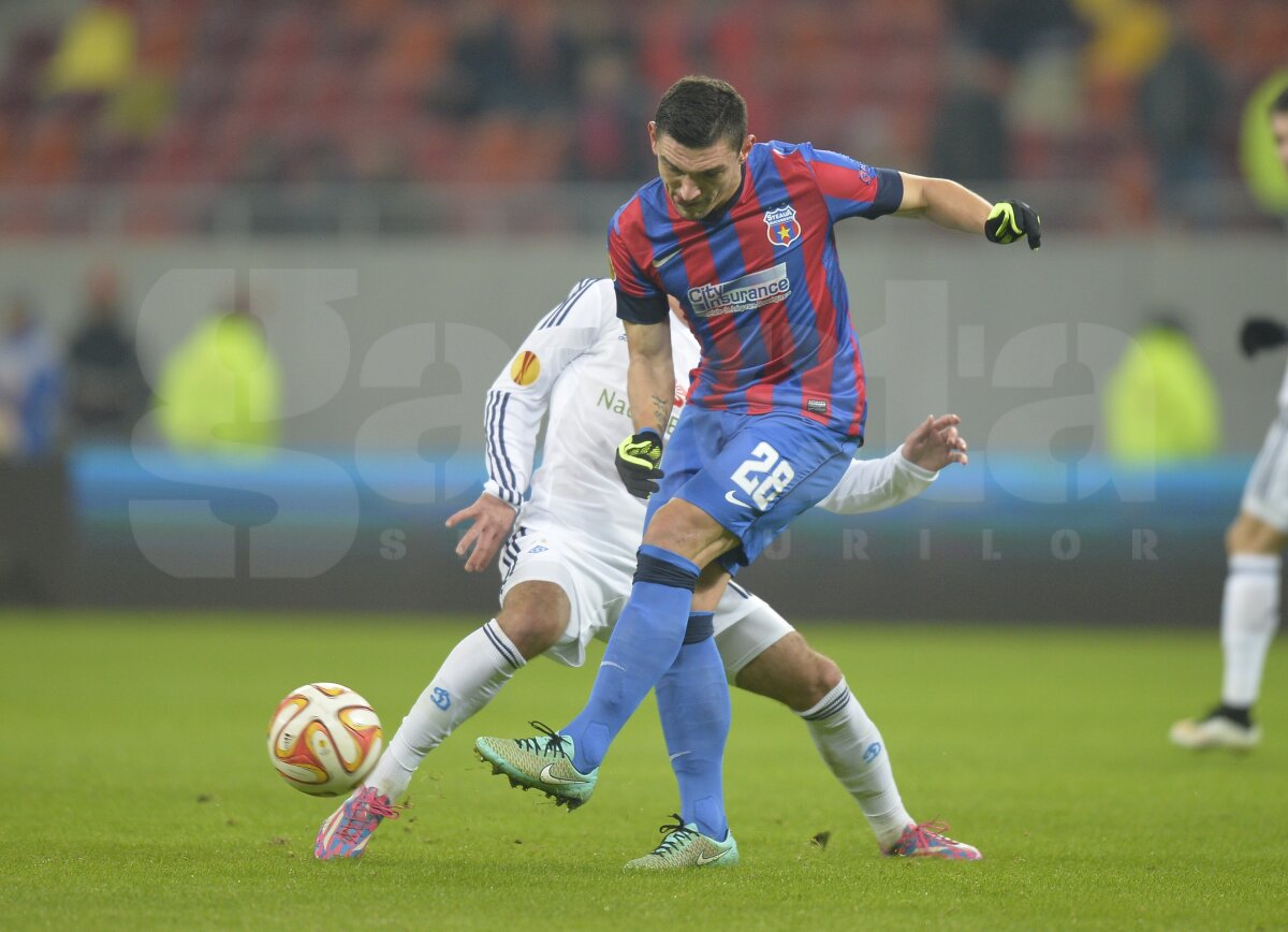 VIDEO şi FOTO » Adio, Europa! Steaua - Dinamo Kiev 0-2. Steaua ratează calificarea în primăvară