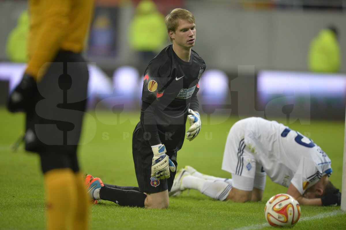 VIDEO şi FOTO » Adio, Europa! Steaua - Dinamo Kiev 0-2. Steaua ratează calificarea în primăvară