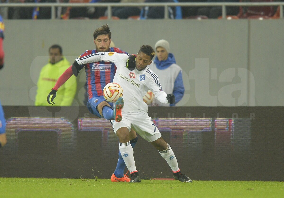 VIDEO şi FOTO » Adio, Europa! Steaua - Dinamo Kiev 0-2. Steaua ratează calificarea în primăvară