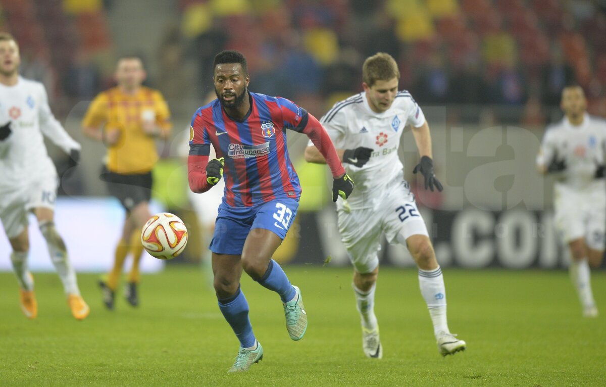 VIDEO şi FOTO » Adio, Europa! Steaua - Dinamo Kiev 0-2. Steaua ratează calificarea în primăvară